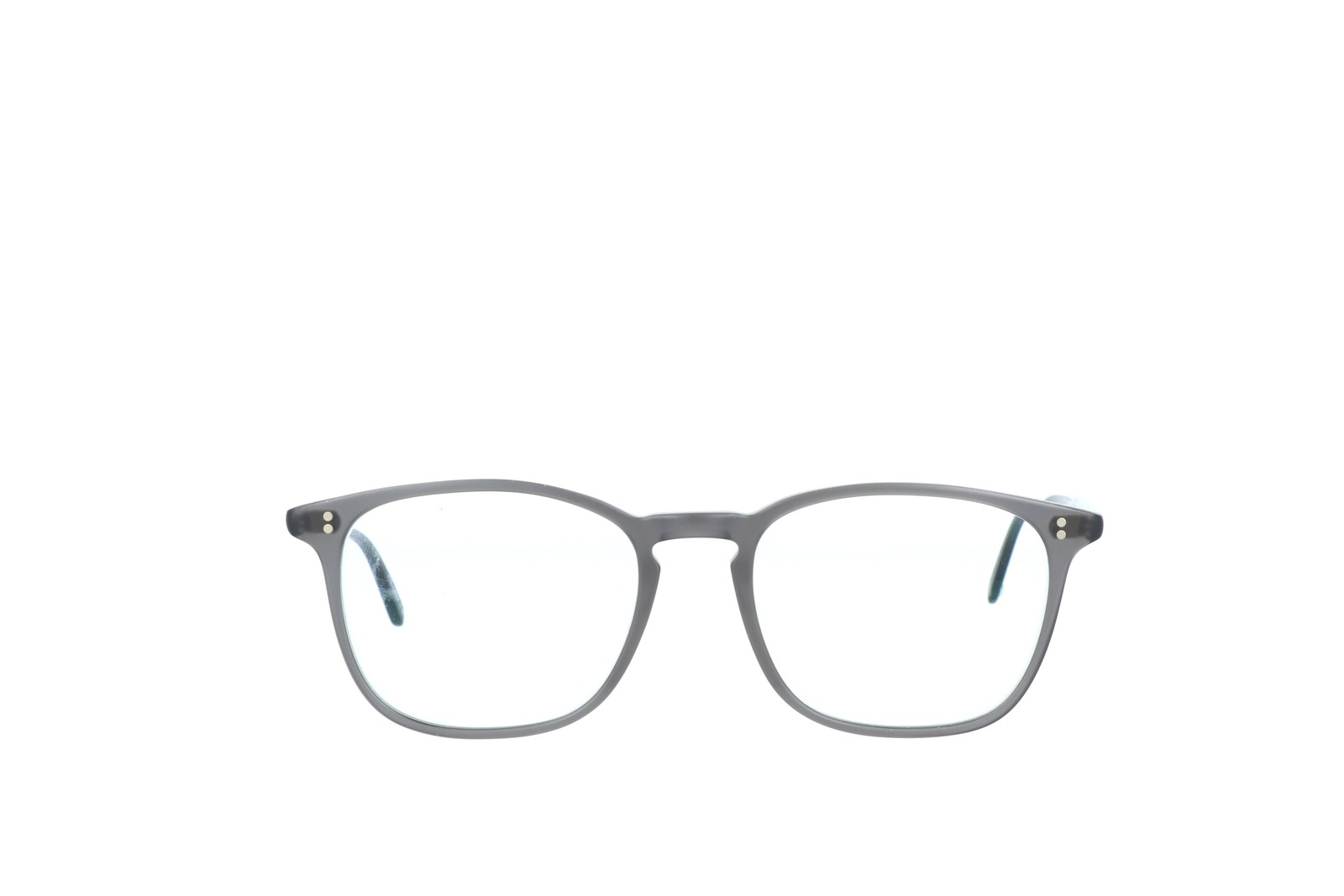 Garrett Leight Glco Boon Gray Square Eyeglasses Frames 52-20