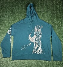 Disney Store The Nightmare Before Christmas Sally Jack Pullover Hoodie Women XL