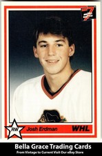 1990-91 7th Inning Sketch WHL Josh Erdman #330 Portland Winterhawks NHL Hockey