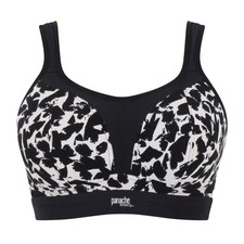 Panache Non Wired Moulded Cups Sports Bra 7341B New Sportswear Mono Print