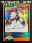 2025 Topps Chrome Cam Ward 1990 Topps Football Autographs (RAW)