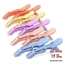 Pastel Alligator Hair Clips - 10 Pack - 1 Count Pack of 10 Assorted