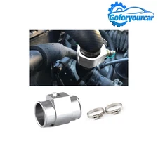 38mm Water Temp Joint Pipe Temperature Gauge Radiator Sensor Hose Adapter