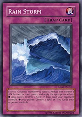 Rain Storm - GLAS-EN066 - Common - Unlimited Edition - Moderately Played