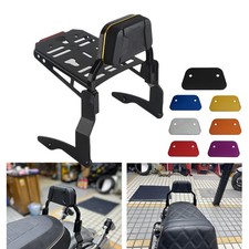 Schienale basso profilo Sissy Bar con cremagliera per Harley Street Glide ST FLHXST 2022-23