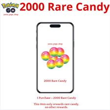 Pok mon 2000 Rare Candy - from Referral Rewards Read Description