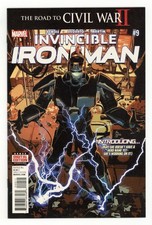 Invincible Iron Man #9A Deodato VF 8.0 2016 1st full app. Riri Williams