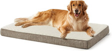 Orthopedic Dog Bed for Extra Large Dogs, Washable Dog Crate Bed Large Sized with