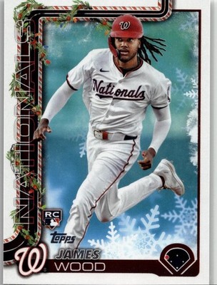2025 Topps Holiday #H94 James Wood