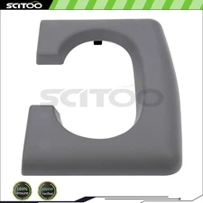 1x Center Console Cup Holder Armrest Pad Grey Fit For 2004-2014 Ford F150