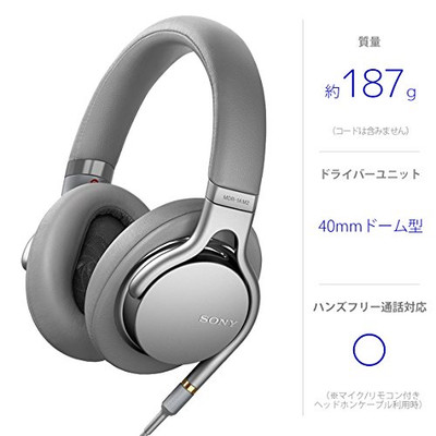 Sony Stereo Headphone MDR-1AM2-S (Silver)【Japan Domestic Genuine