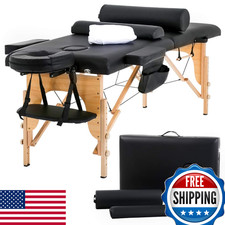 Bestmassage Massage Bed Portable Massage Table 24 Inch Wide Lash Bed Height