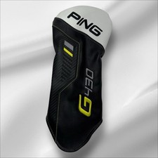 PING G430 DRIVER HEADCOVER Golf Head Cover Black White