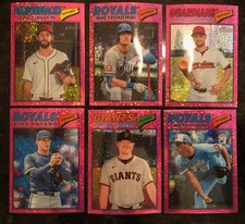 2026 Topps Heritage SILVER BLUE BURGUNDY PINK SPARKLE SP U Complete Set You Pick