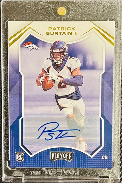 2021 Panini Playoff Rookies Auto Patrick Surtain II #244 Rookie Autograph