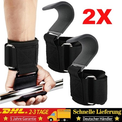 Zughilfen Zughilfe Grips Gym Fitness Sport Handschuhe Krafttraining Herren Frau