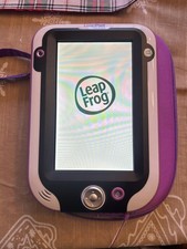 Leap Frog LeapPad Ultra Learning Tablet Purple w/ Case And 4 Games Tested Works
