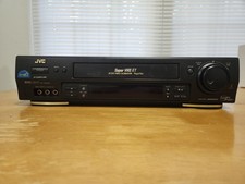 JVC HR-S3500U S-VHS ET VCR Player Recorder W/ Remote - Tested