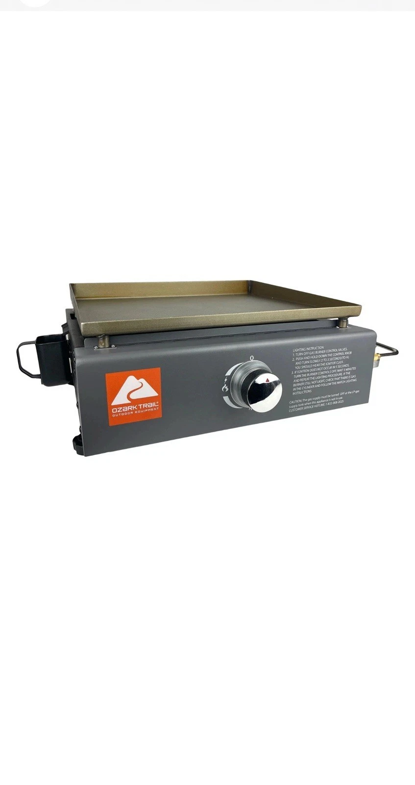 Great deal 👍Ozark Trail 1-Burner Tabletop Griddle 18,000 BTU Propane