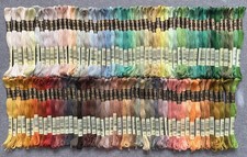 Lot of 104   new   no repeat colors   DMC cotton embroidery thread floss skeins