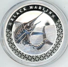 2024 Niue Black Marlin $1 1/2 oz Silver Coin .9999 King Charles III