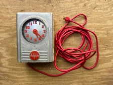 Rare Montgomery Master Time Bell Clock Control System MCM Deco Industrial #2