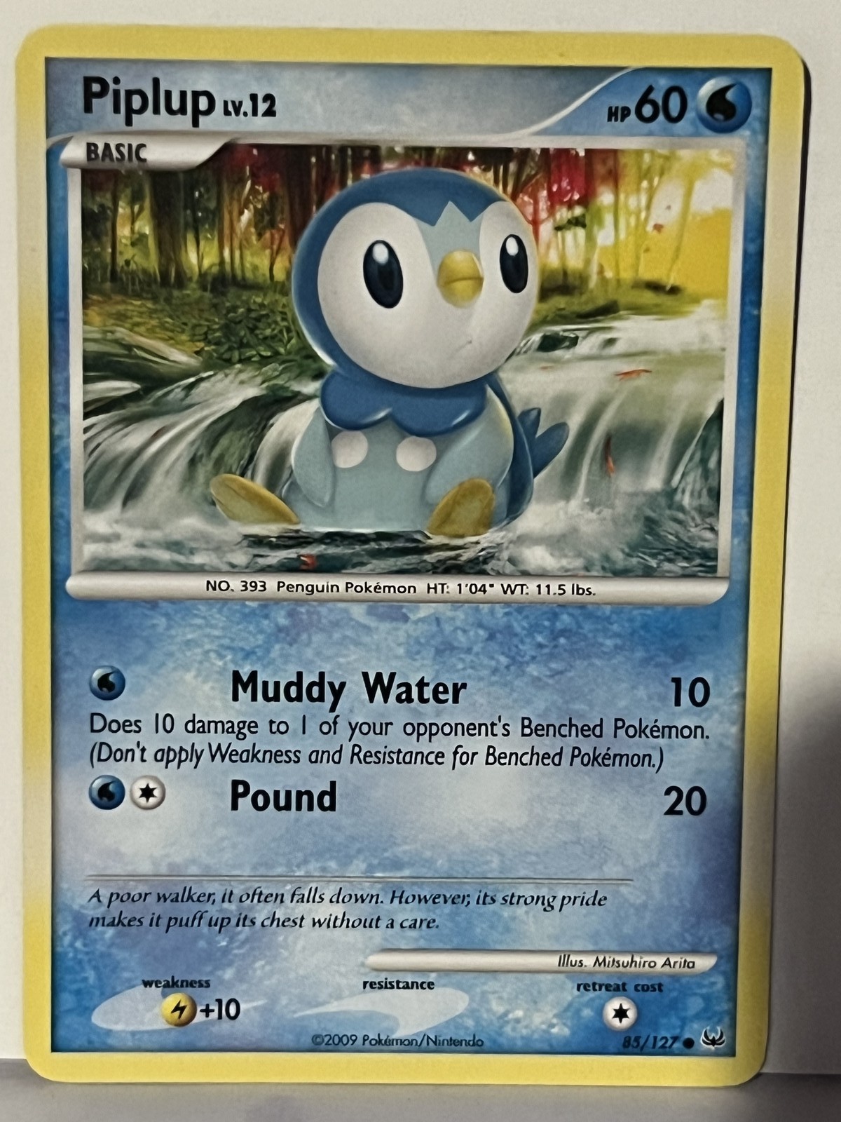 Piplup 85/127 Platinum NM Pokemon Fast Shipping