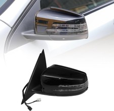 Driver Left Side Mirror Assembly 2048103176 Compatible with Mercedes-Benz W204
