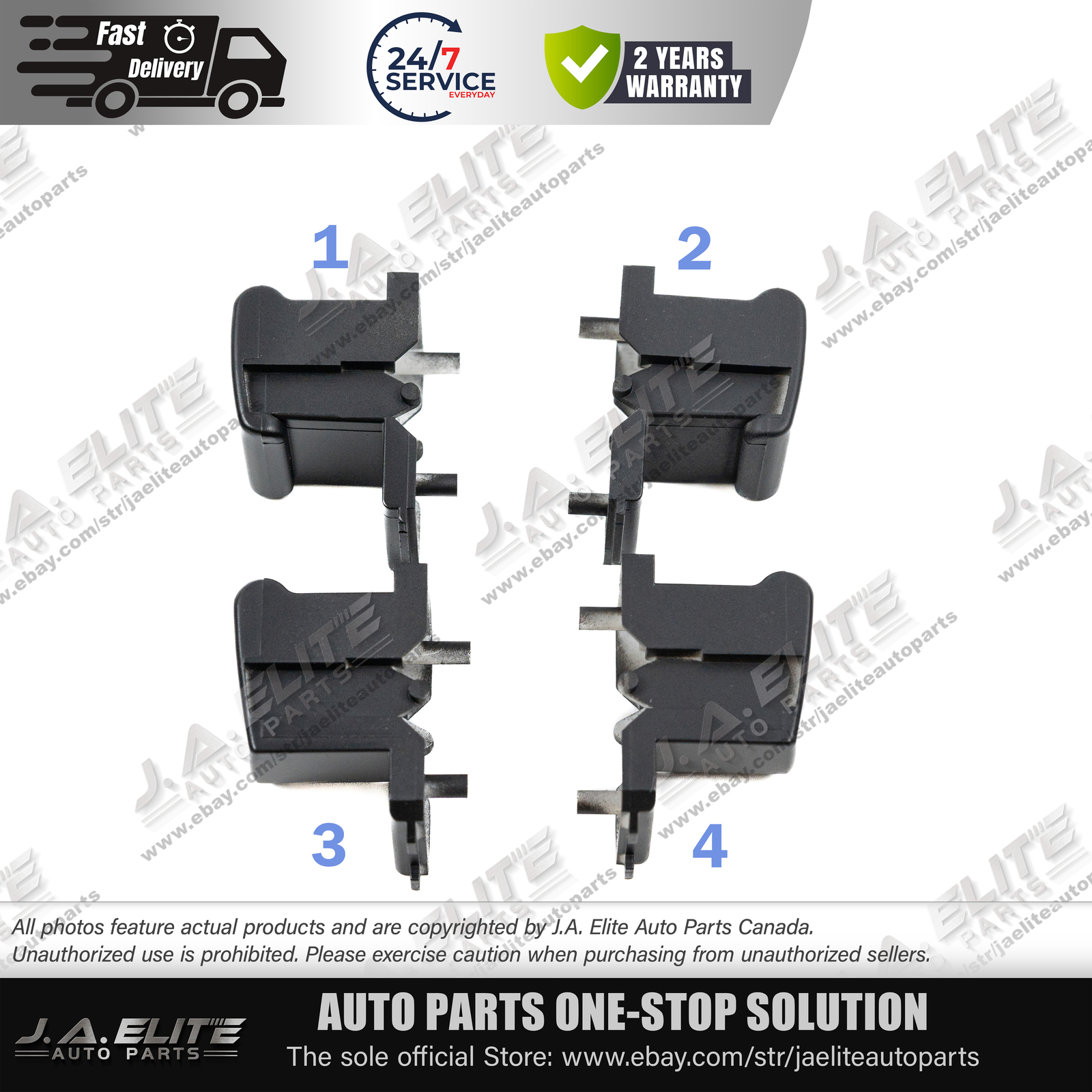 Left Front Master Window Switch Button Kit fit Maserati Quattroporte GC, 247993