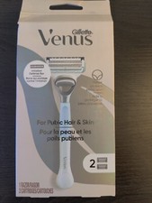NEW Gillette Venus for Pubic Hair & Skin Women's Razor extra Cartridge Open Box