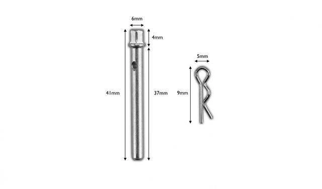 Front Brake Pad Pins For Cagiva Raptor 1000 2000 - Image 2 of 2