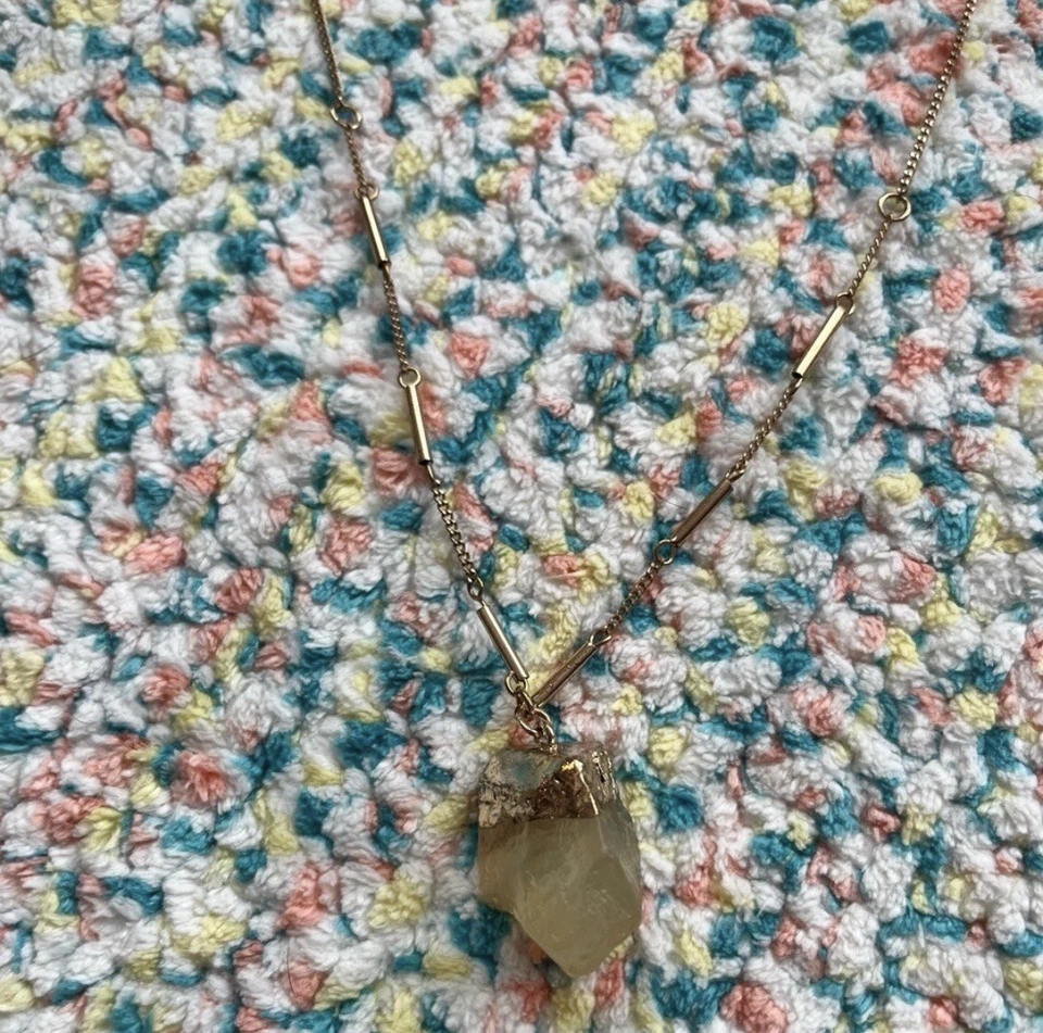 Collar roca cristal Forever 21 nuevo sin etiquetas Foto 3 de 3