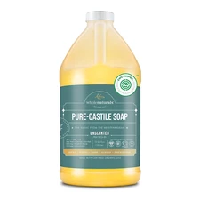 Pure Castile Soap Liquid EWG Verified & Certified Palm Oil Free 64 Fl Oz