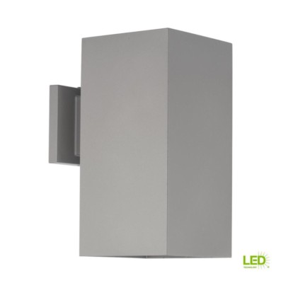 Progress Lighting P5643-82-30K 29-Watt LED Square Cylinder Outdoor Wall Lantern