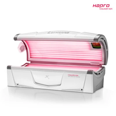 HAPRO Luxura X3 Collagen Sun 30 Hybrid Sonnenbank Solarium Collagen Collarium