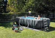 INTEX Swimming Pool Ultra XTR Frame Aufstellpool rechteckig 549x274x132
