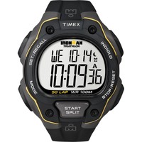 Timex Ironman 50 Lap Watch - Black/yellow