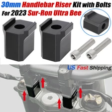 For 2023 Surron Ultra Bee Bar Risers Sur Ron Handlebar Riser Kit 30MM Aluminum