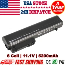 Replace 593586-001 Battery Fit For HP Elitebook 2540p Laptop Notebook