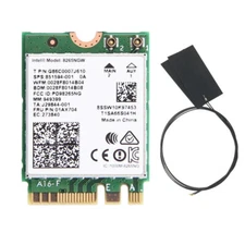 Intel 8265 Wireless-AC 8265NGW NGFF 867M Wifi Bluetooth 4.2 Card + Antennas