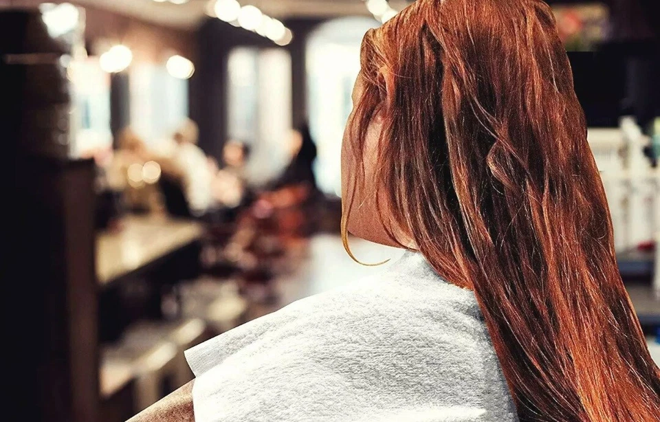 Pack of 6 , White 22"X44" 100% Cotton 7 lb Economy Hotel / Gym/Spa Bath Towels - Image 4 of 4