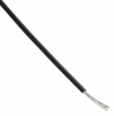 1859/19-BK001, ALPHA, 14 Awg Black Put Ups Ca Prop 65,Mil-W-16878E_1, 100 FT