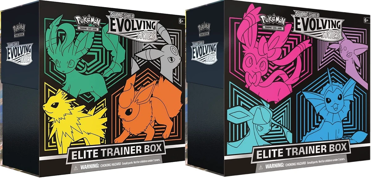  Pokemon SAS7 Evolving Skies Elite Trainer Box - Orange