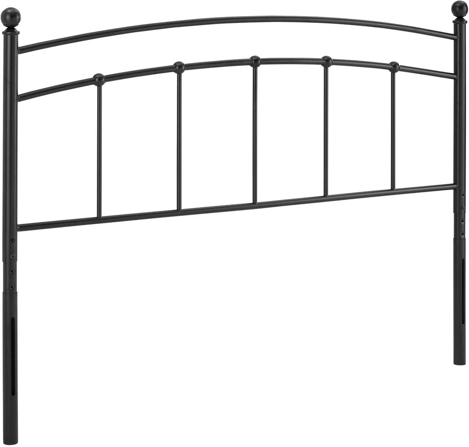 Abigail Twin Metal Headboard in Black - Image 2 of 4