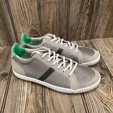 Plae Prospect Stone Gray Suede Casual Low Top Shoes Sneakers Womens Size 7