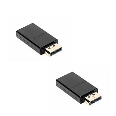 Speedlink DisplayPort HDMI Adapter Konverter DP auf HDMI 1080p Full HD Video 2er