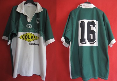 Maillot Rugby section paloise SP Pau EPSPORT Porté n° 16 Colas Sud