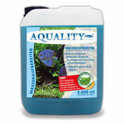 (4,-- /l) AQUALITY Wasseraufbereiter 5000 ml fürs Aquarium zum Sonderpreis