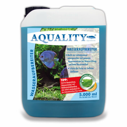 (4,--€/l) AQUALITY Wasseraufbereiter 5000 ml fürs Aquarium zum Sonderpreis - Bild 1 von 4
