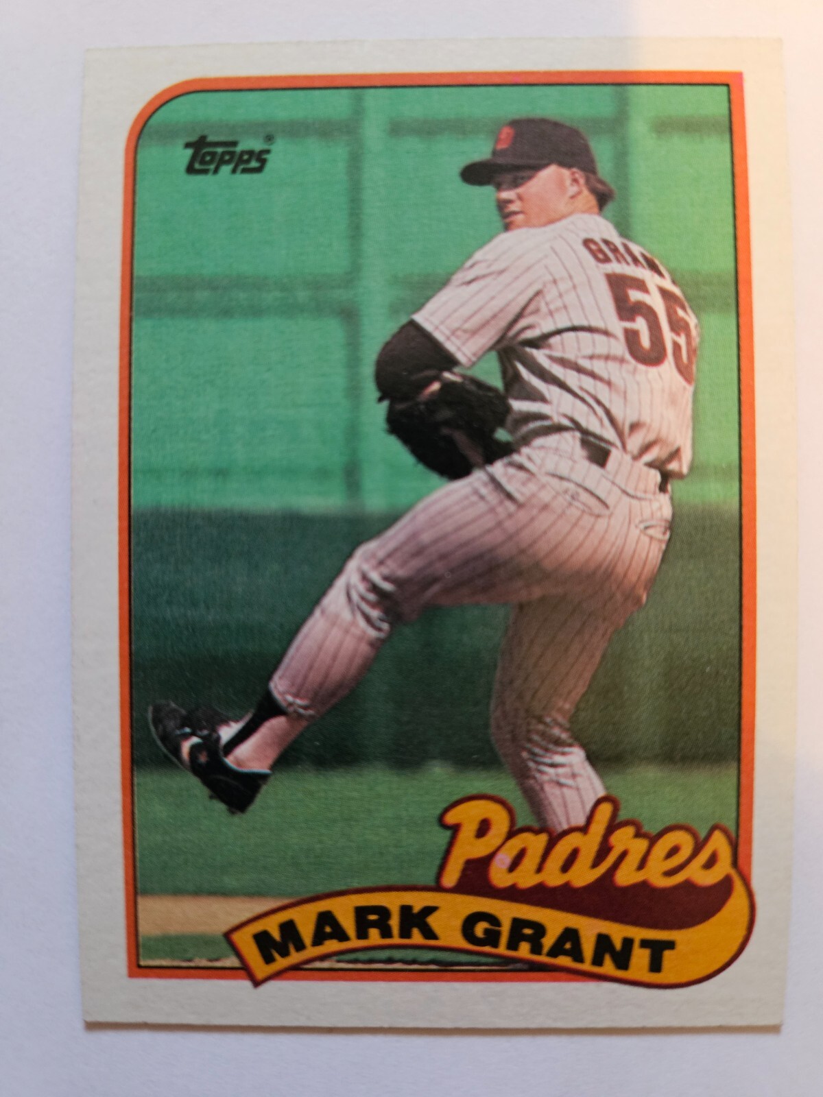 1989 TOPPS MARK GRANT #178 NM